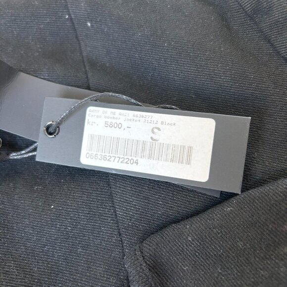 Army of Me Cargo Bomber Jacket Size S NWT - Picture 3 of 4